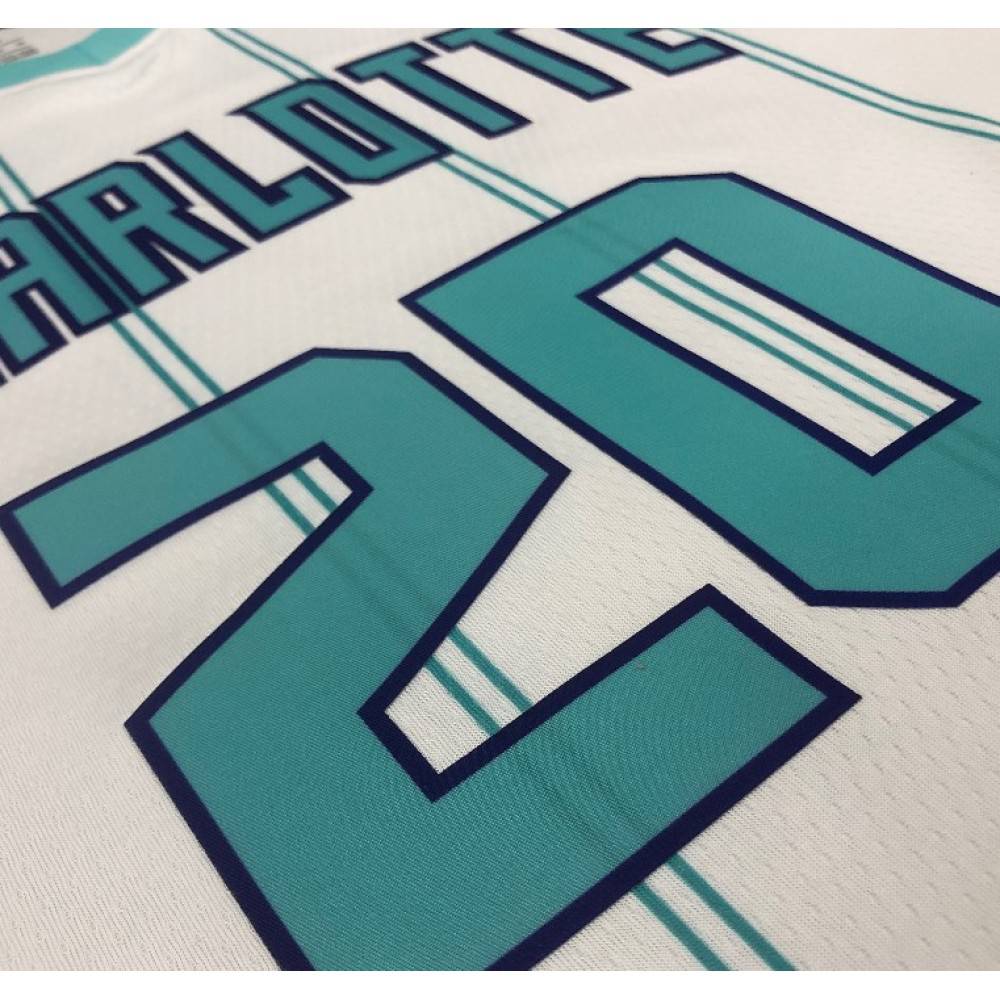 Men's Charlotte Hornets Hayward #20 Jordan Brand White 20/21 Swingman Jersey - Association Edition-Pro Kit Vault | Brand New 26/27 Sports Jerseys